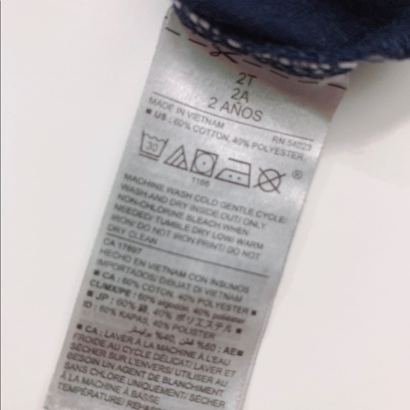 Kids Toddler 2T Sleeveless Shirt Old Navy - Picture 4 of 5